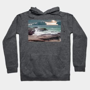 Cloudy Day At Aliso Beach Hoodie